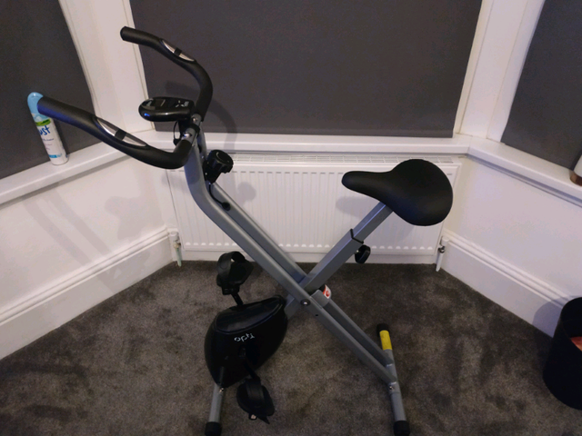 opti folding exercise bike